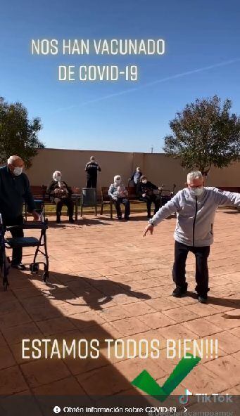 Video Viral Abuelitos Bailan De Alegr A En Asilo Porque Ya Los